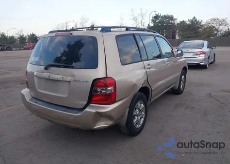 2004 Toyota Highlander V6 z USA, uszkodzony, nr VIN JTEGP21A840023492